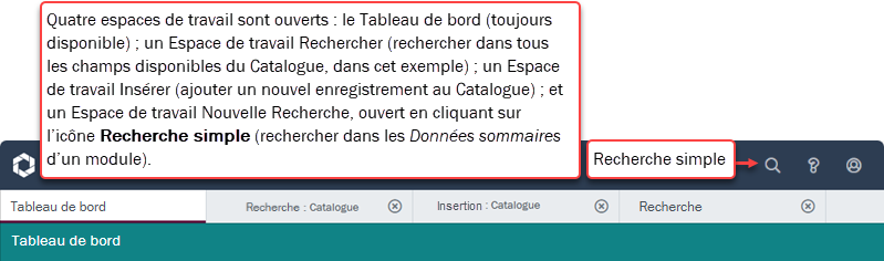 Cliquez pour agrandir Espace de travail